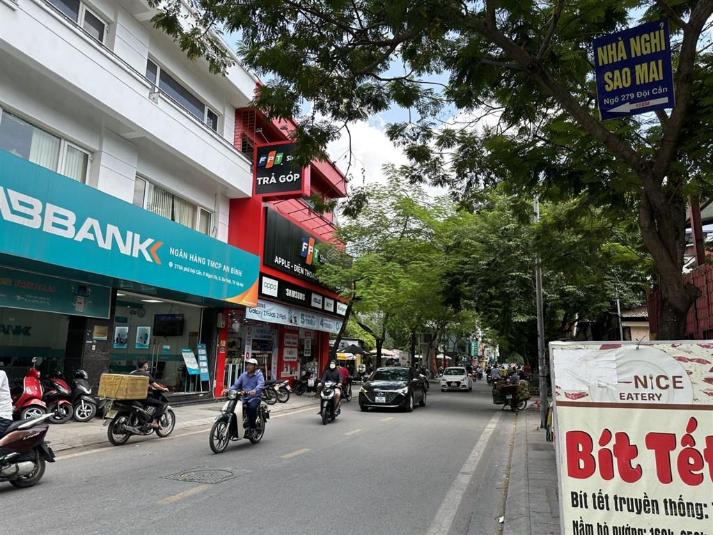 Bán nhà 279 đội cấn ba đình  85m2 mt 6.4m  ô tô  xây tòa vp hay apartment cực đẹp  giá đầu tư