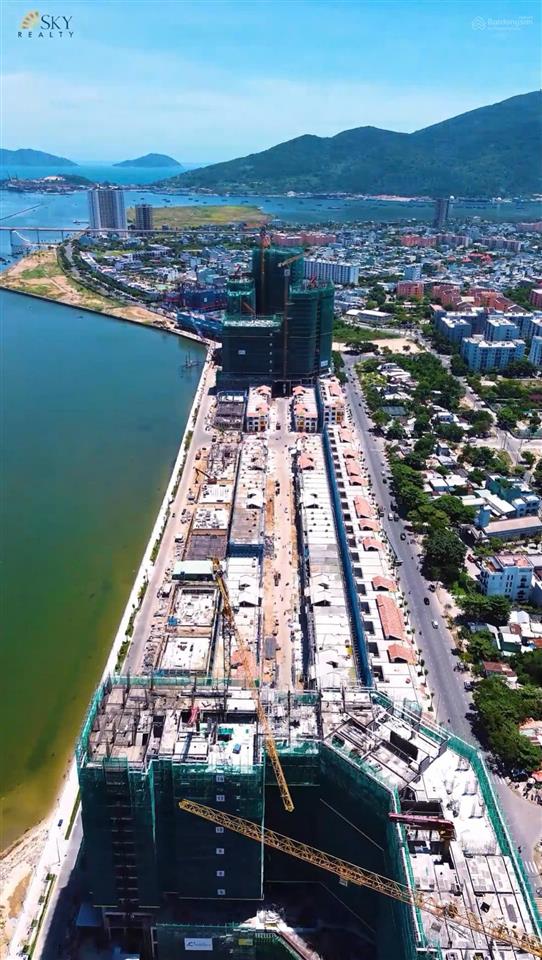 Căn góc townhouse 3 tầng view sông hàn  s224 phân khu sonata  sun symphony đà nẵng