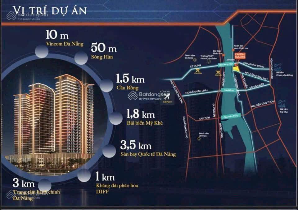 Chính thức nhận đặt chỗ 2 tòa s3.4 và s3.2  view sông hàn cầu rồng  capital square đà nẵng