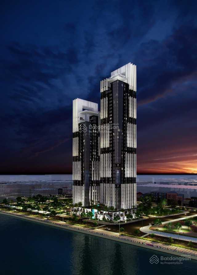 Suất ngoại giao căn hộ landmark tower tầng cao đẹp nhất giỏ hàng view trực diện sông hàn  cầu rồng