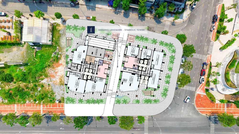 Suất ngoại giao căn hộ landmark tower tầng cao đẹp nhất giỏ hàng view trực diện sông hàn  cầu rồng