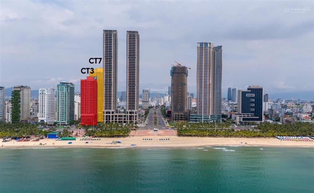 Căn hộ 2pn  98m2 tầng cao 22 view trực diện biển  sở hữu lâu dài. chiết khấu cao trực tiếp từ cđt