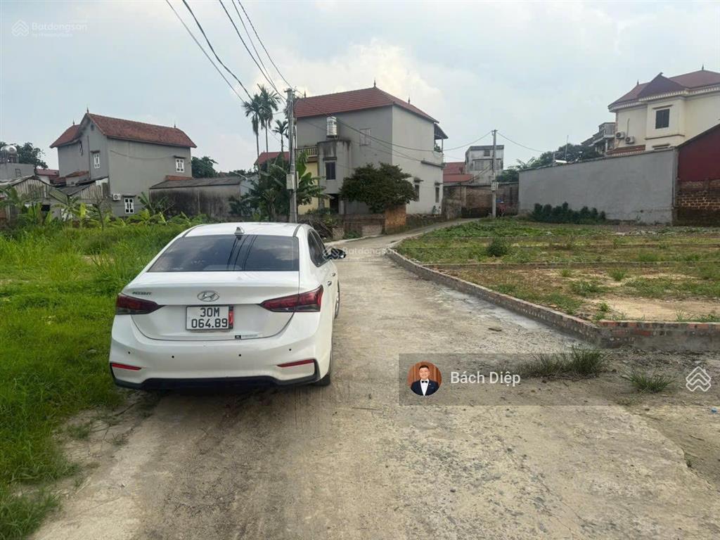 Hot! bán 105m2 đất gần bìa làng và ngã 3 trục chính kinh doanh chợ thanh trí, xã kim anh, tp hà nội