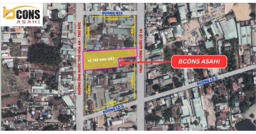 Bán căn hộ bcons asahi 3pn = 3,481 tỷ gồm vat mua trực tiếp cdt, căn góc 2 view, tt theo tiến độ