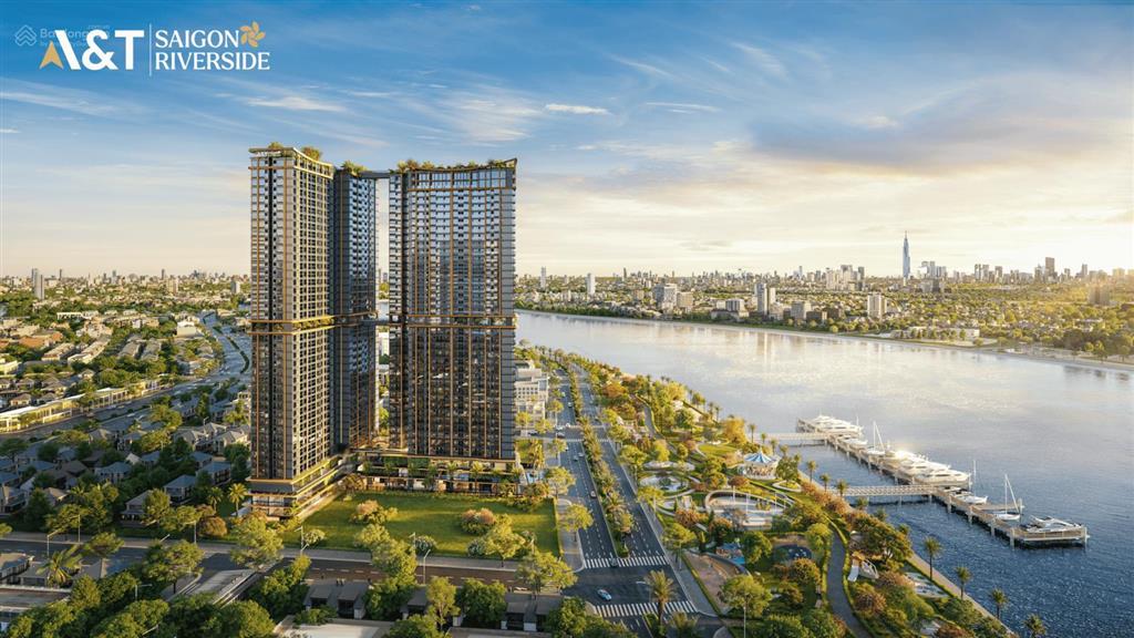 Pkd dự án a&t sài gòn riverside suất nội bộ duy nhất 2pn  2wc = 3 tỷ gồm vat, view đẹp siêu hiếm