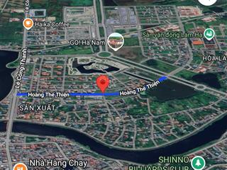 Bán nhà mặt phố hoàng thế thiện, siêu kinh doanh, vỉa hè 6m, cho thuê 20tr/tháng, giáp urban hà nam
