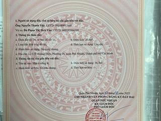 Bán nhà phường 10, quận phú nhuận
