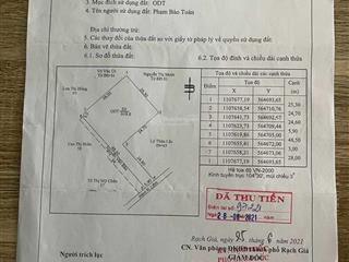 Bán 918m2 đất odt tp. rạch giá, kiên giang