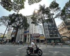 Bán nhà 2 mặt tiền lý chính thắng quận 3  dt (8 x 24m)  h + 7 tầng  hđ thuê 180tr/th  53tỷ