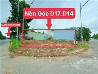 Bán nền góc 2 mặt tiền đường d17d14 (vị trí nền cách đ.trần hoàng na 100m đi thẳng) giá 4.65 tỷ