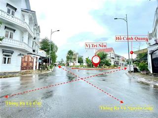 Bán nền biệt thự góc 2 mặt tiền trục chính đường 7b kdc nam long 2