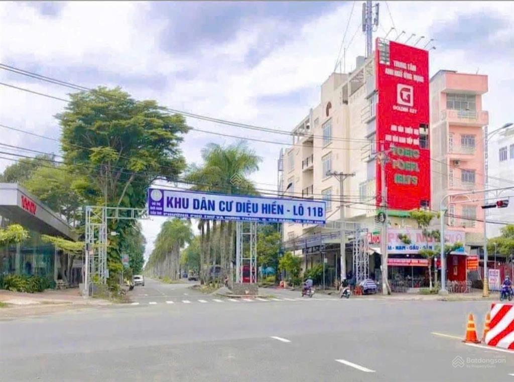 Bán cặp nền đẹp góc 2 mặt tiền đường phan trọng tuệ kdc diệu hiền cần thơ