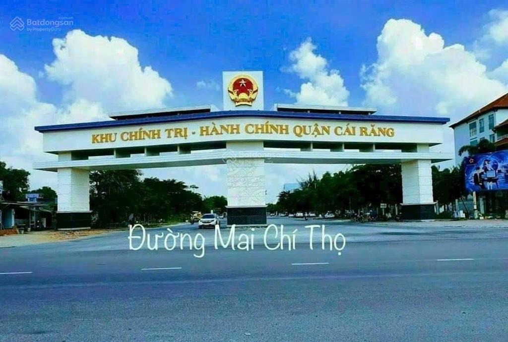Cặp nền dep mặt tiền mai chí thọ (lộ 47m) kdc 586, cái răng, cần thơ