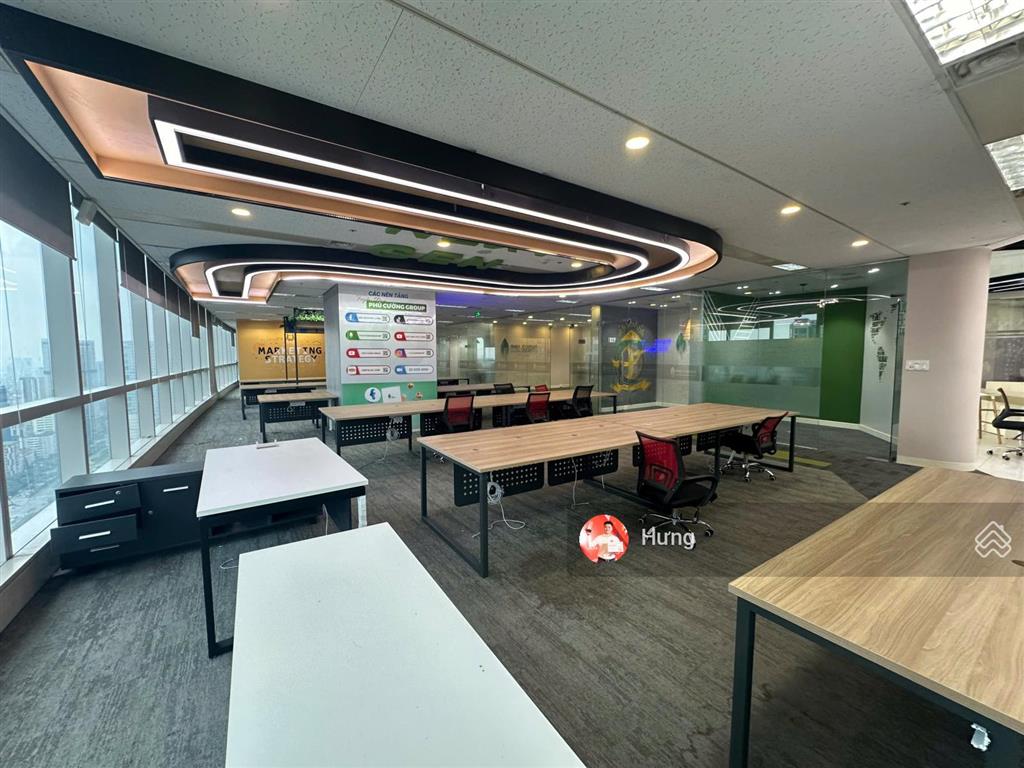 Bql cho thuê văn phòng tại n04 hoàng đạo thúy 300m2 có cắt nhỏ sẵn nội thất phòng ban giá 200k/m2