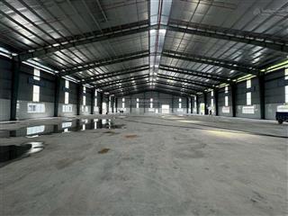 Bán xưởng sẵn, diện tích 6300m2, khu hòa khánh tây, đức hòa. giá bán 82 tỷ