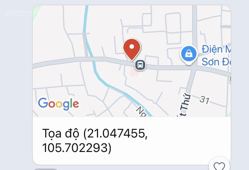 Bán ô góc, đất nền mặt đường 422, xã sơn đồng, hoài đức, hà nội, 125 triệu/m2. có thương lượng