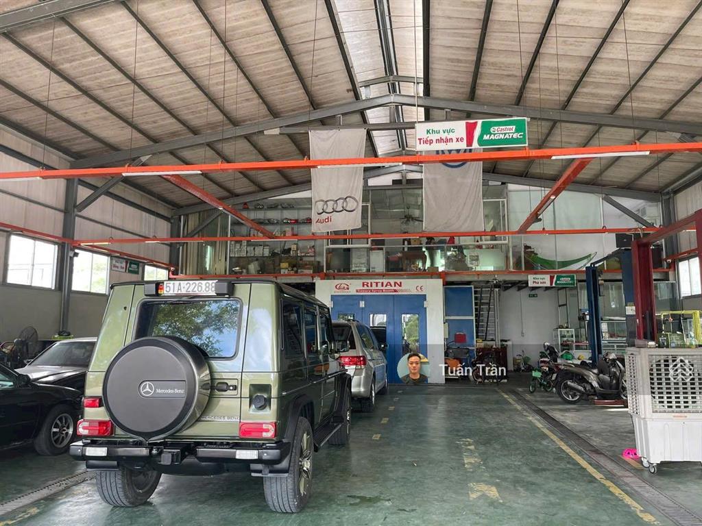 Cho thuê kho xưởng tại thạnh mỹ lợi. dt 500m². trệt 400m². lửng 100m². phù hợp kho hàng, garage.