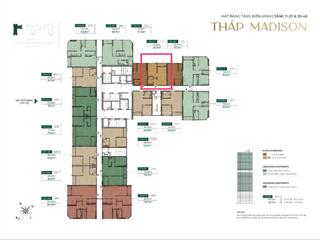 Bán căn 1pn hướng đông nam  đẹp nhất dự án mik cổ loa