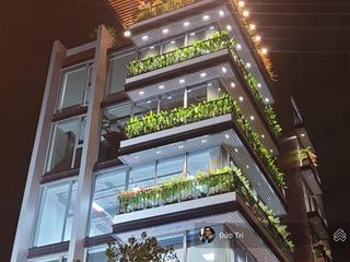 Bán tòa nhà góc 2 mt hxh phan đăng lưu, bình thạnh dt 10x22m hầm 6 tầng hđt 250tr/th giá 45 tỷ