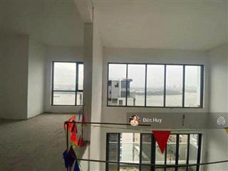 Bán căn duplex thô 3pn one verandah  view sông toàn diện  dt sàn 216m2 cực lớn