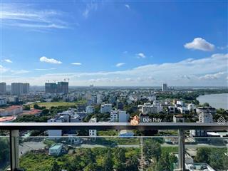 Bán căn 1pn view sông đã có sổ hồng  55m2 hướng đông nam mát mẻ  có sẵn hd thuê  one verandah