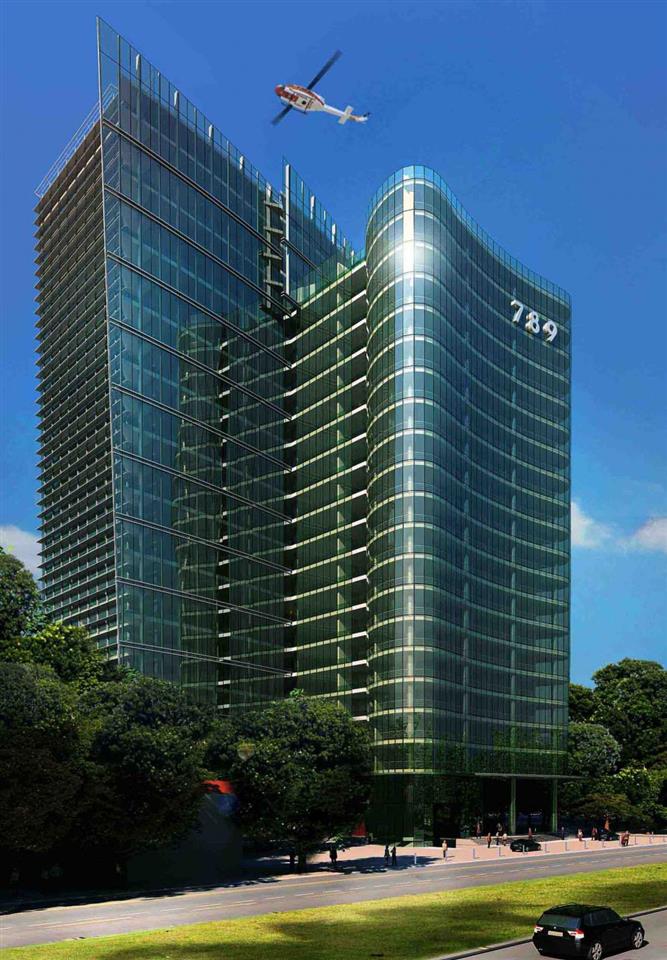 Công ty chúng tôi cho thuê tòa nhà 789 hoàng quốc việt, dt 200m2, giá 300k/m2/th