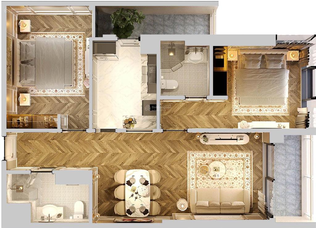 Căn 2pn sở hữu 2 tầm view biển và thành phốpháo hoa đà nẵng, chiết khấu 12%, vay 70%, ls 0% 24t