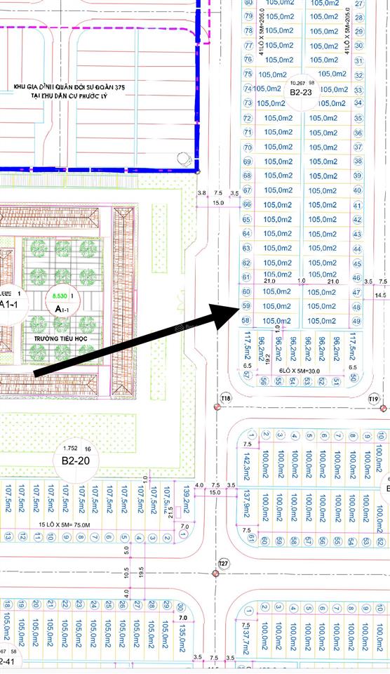 Bán lô đất mặt tiền đường lê hiến mai  khu đô thị phước lý, hoà minh  liên chiểu