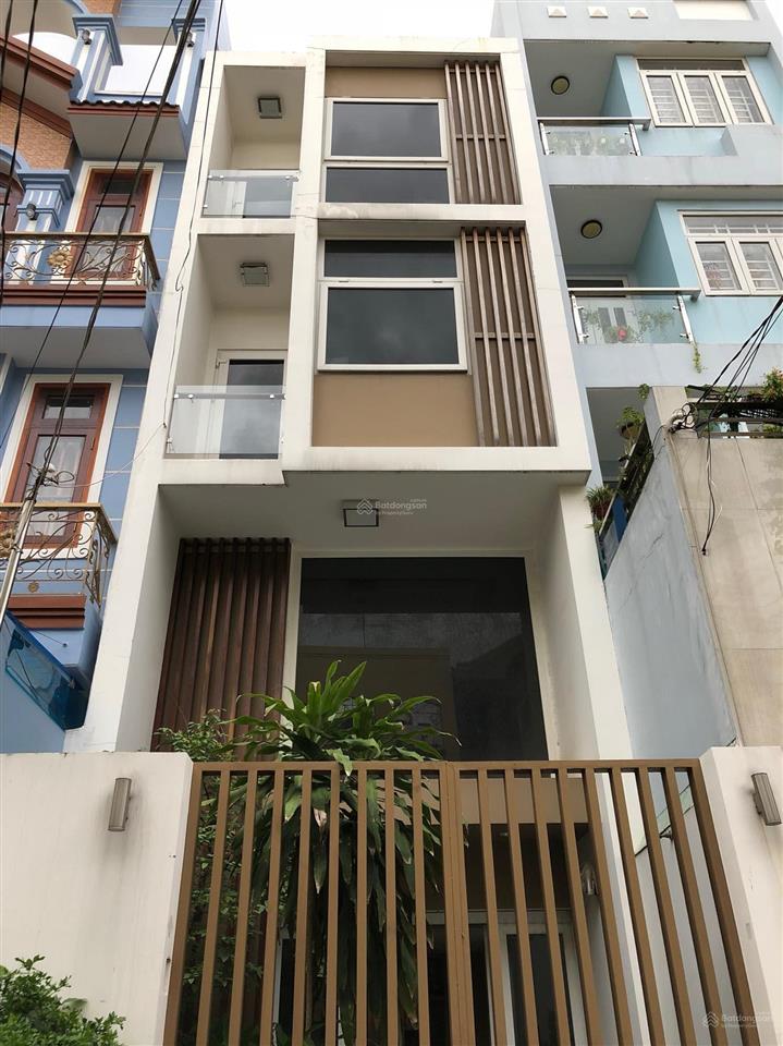 Ngay ngã tư hàng xanh 4x20m! bán nhà bình thạnh 4 tầng  hẻm 12m sát mặt tiền  vị trí đẹp gần q1