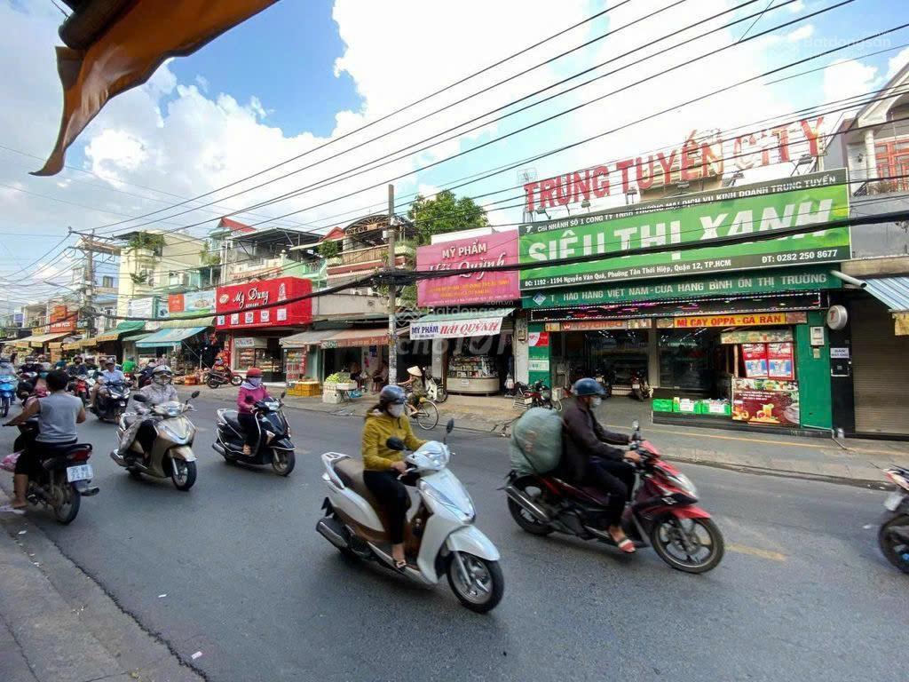 Bán đất thổ cư 94,3 m2 nở hậu tại nguyễn văn quá, đông hưng thuận, quận 12, chỉ 6,4 tỷ