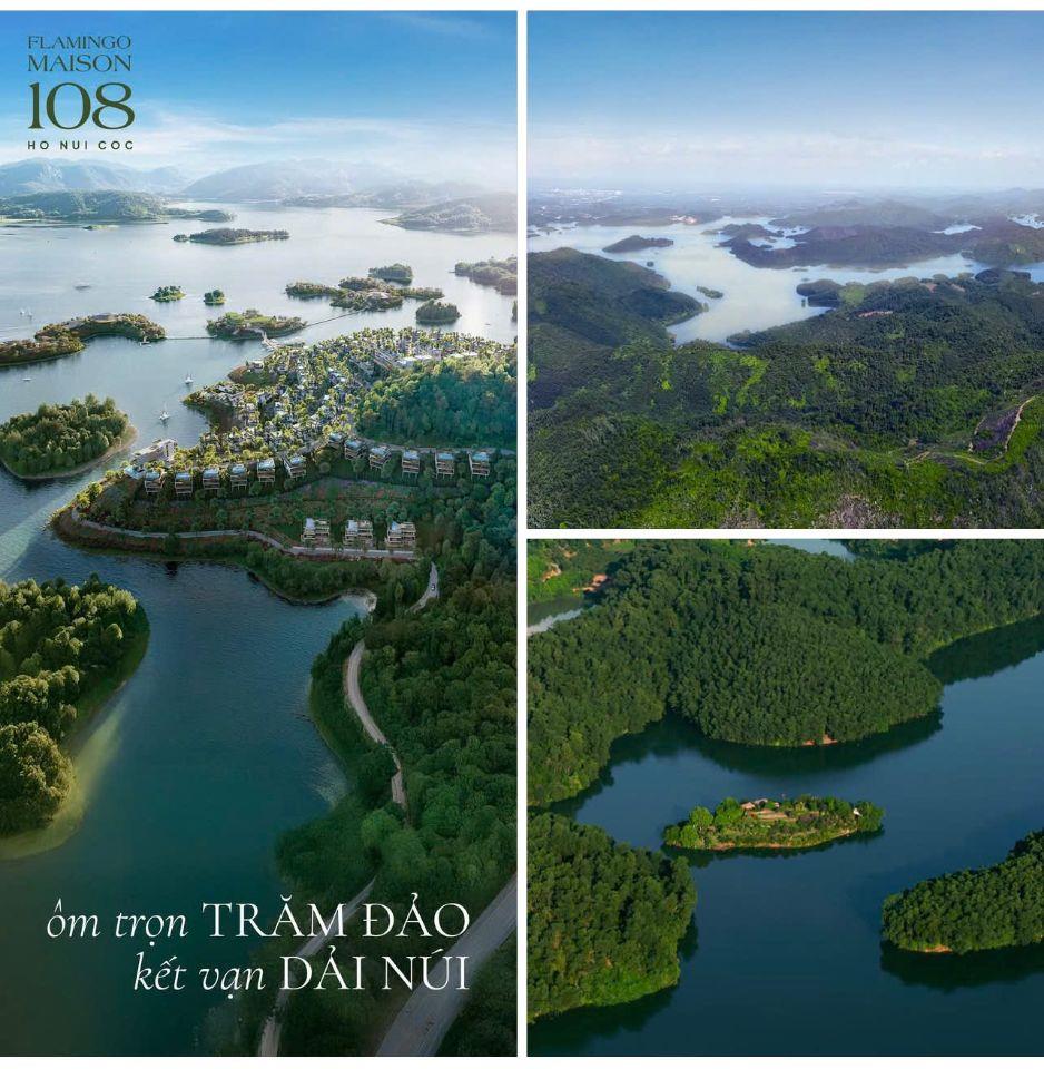 Flamingo Maison 108 tuyệt tác nghỉ dưỡng giữa thiên nhiên hồ Núi Cốc