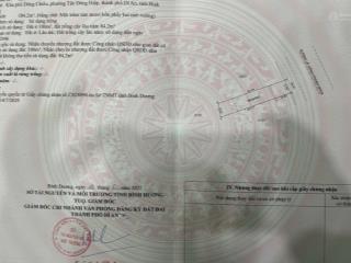 Siêu hot mặt tiền kinh doanh lê hồng phong trục chính dĩ an gần tp. hcm