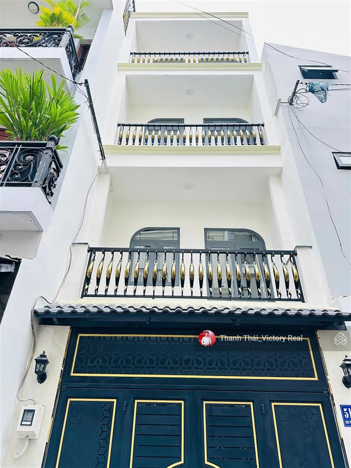 Khu sân bay, bán nhà hxh 6m đường giải phóng, p4, dt 3,7 x 15m [ cn 55,3m2 ] 3 lầu  11.5 tỷ