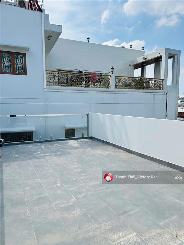 Bán nhà bùi thế mỹ. p10. tb 3.7 x 13m [ 49,3m2 ] 4 tầng nhà mới 100%  giá 7 tỷ 680 tl