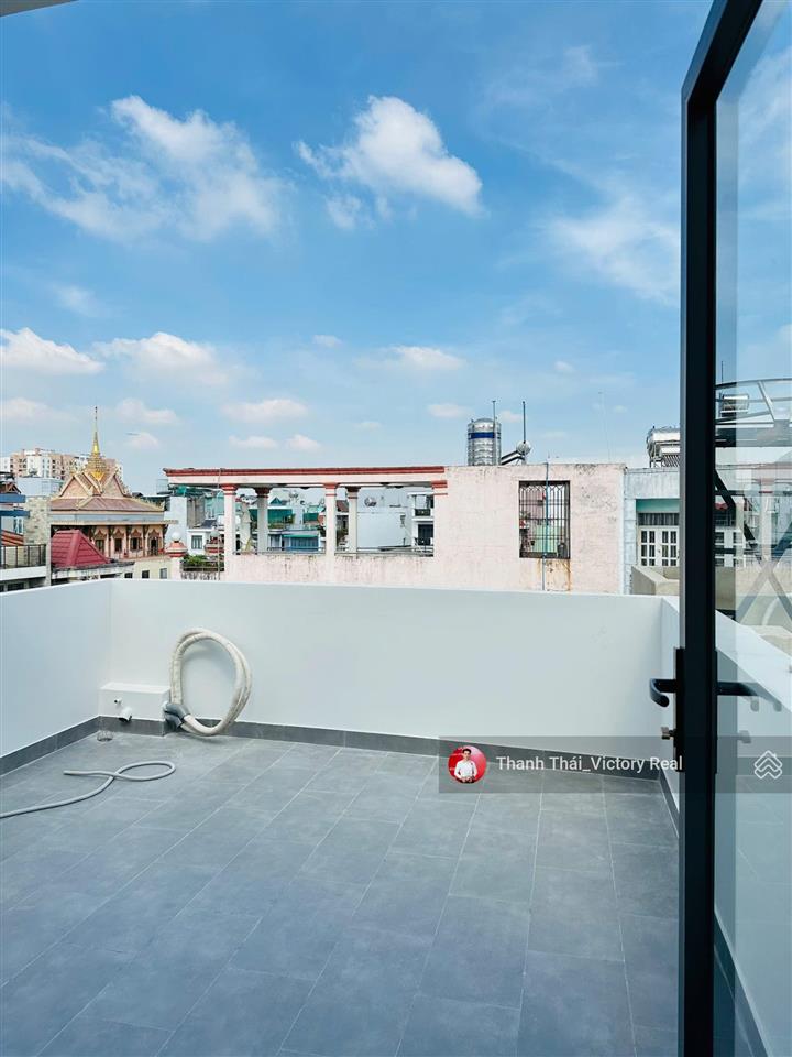 Bán nhà bùi thế mỹ. p10. tb 3.7 x 13m [ 49,3m2 ] 4 tầng nhà mới 100%  giá 7 tỷ 680 tl