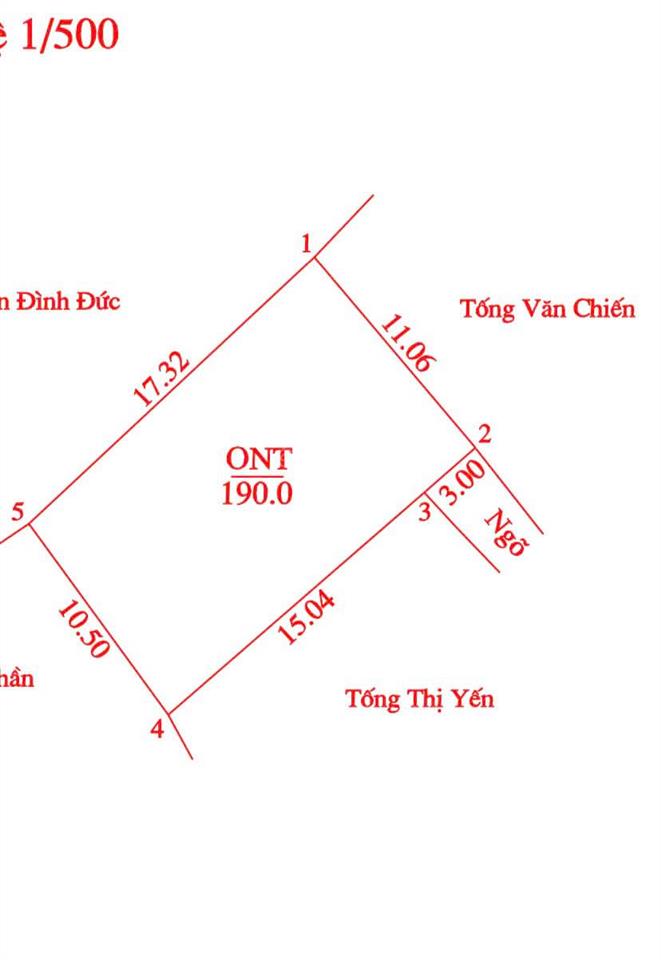 Cần bán đất tại phường chương mỹ cạnh tỉnh lộ 419, giáp đường ql 6 dt=190m2 tách được nhiều thửa