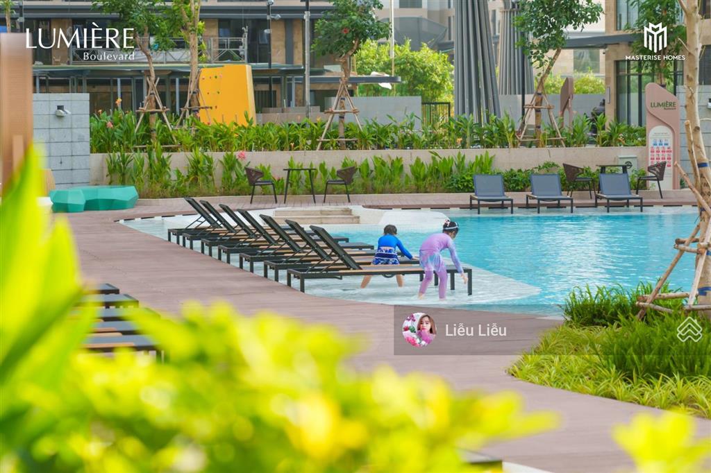 Gia đình trẻ tìm căn hiếm 2pn 4,4 tỷ full chi phí, sống xanh chuẩn cao cấp tại lumière boulevard