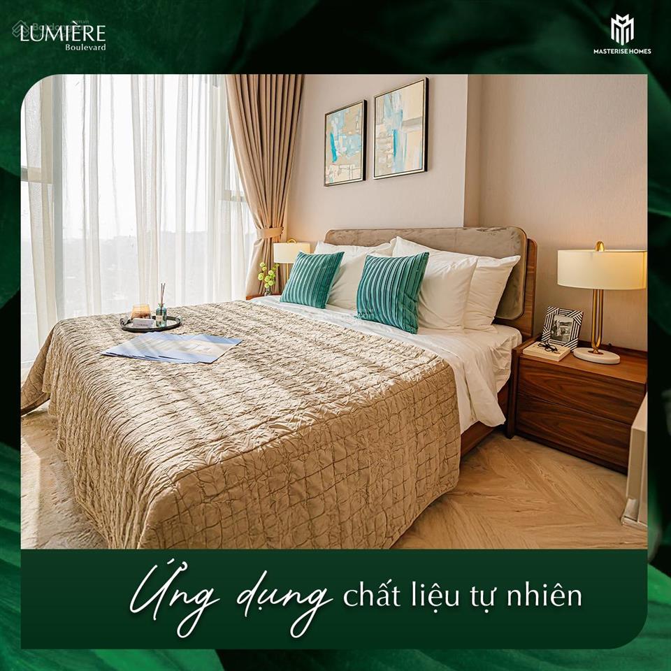 Gia đình trẻ tìm căn hiếm 2pn 4,4 tỷ full chi phí, sống xanh chuẩn cao cấp tại lumière boulevard
