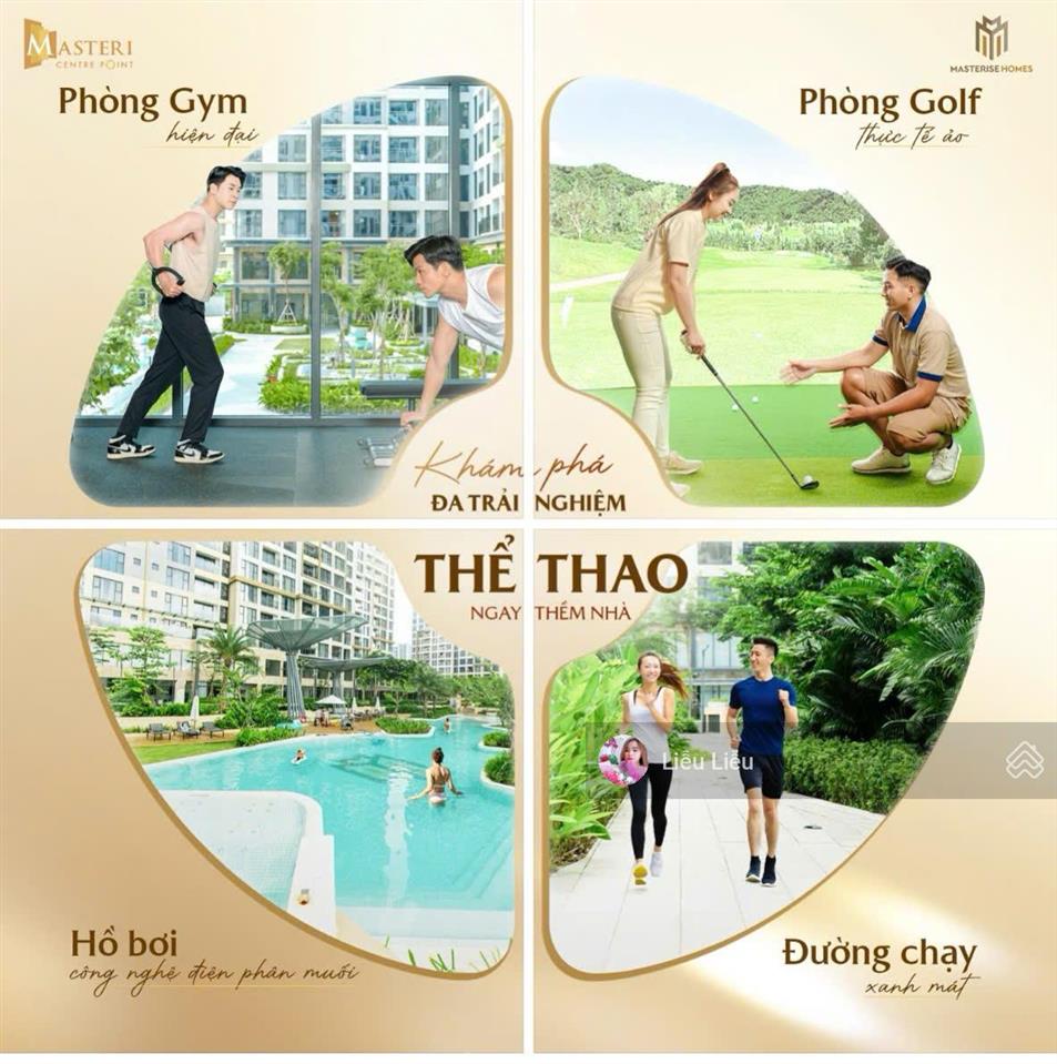 Gia đình trẻ & vợ chồng trẻ ch 2pn 73m² masteri centre point, tầng trung, view hồ bơi, ht vay 80%