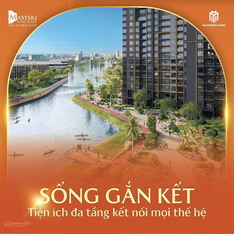 Bán căn 3pn masteri park place suất nội bộ hiếm  view hồ bơi tràn viền, vị trí kim cương giữa tgc