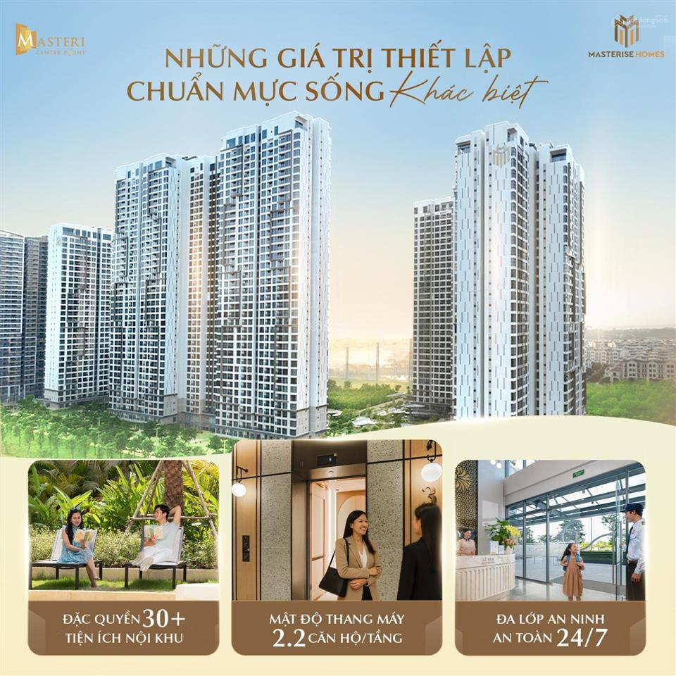 Căn góc 2pn tầng thấp masteri centre point lựa chọn lý tưởng cho gia đình trẻ chỉ 4,65 tỷ all in