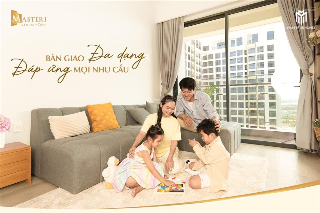 Căn góc 2pn tầng thấp masteri centre point lựa chọn lý tưởng cho gia đình trẻ chỉ 4,65 tỷ all in
