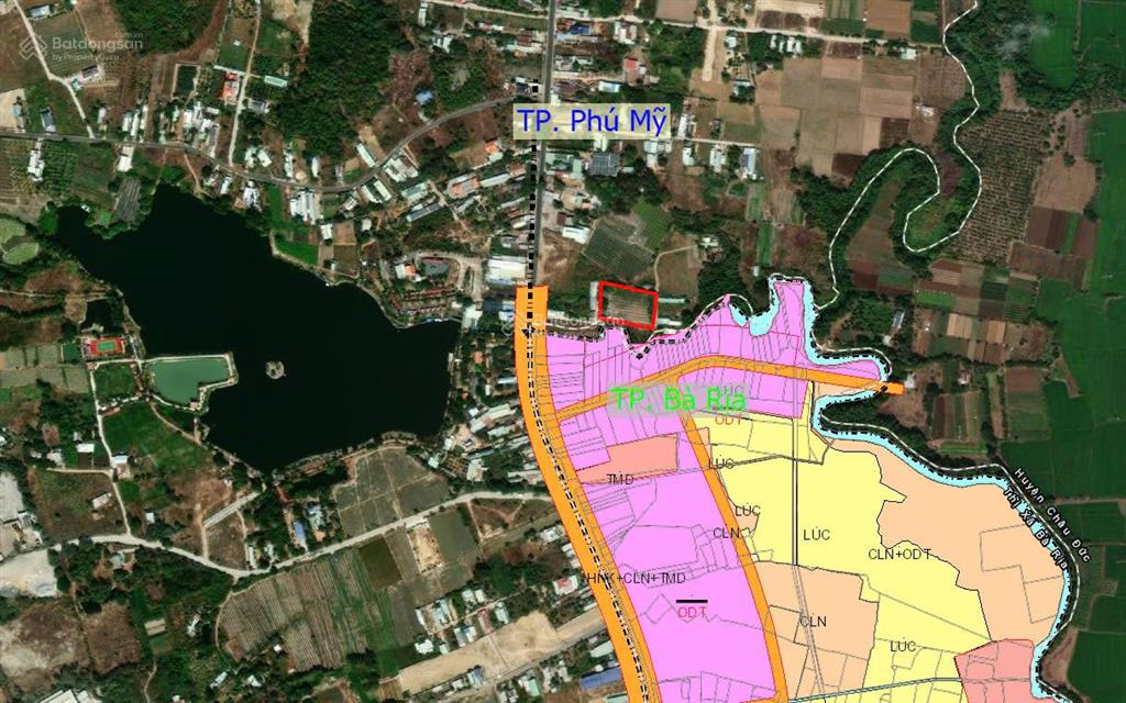 Đất tp. phú mỹ dt 3276m2 thổ cư 300m2 gần kcn sonadezi châu đức, cao tốc long thành sát tp. bà rịa