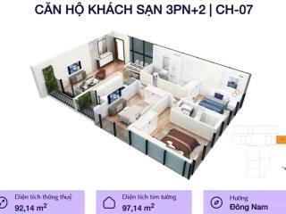 (căn 3 ngủ) chỉ 7,77 tỷ giá tốt nhất dự án the ninety complex, 90 láng. tặng thêm 50tr quà tân gia