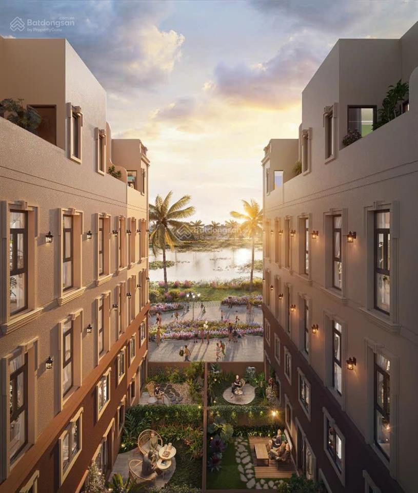 Phú thị riverside gia lâm. 2 mặt đường lớn, liền kề 4 tầng mặt tiền 5m view công viên ck hơn 1 tỷ