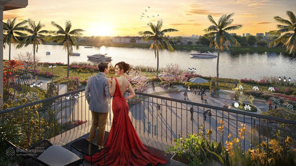 Phú thị riverside gia lâm. 2 mặt đường lớn, liền kề 4 tầng mặt tiền 5m view công viên ck hơn 1 tỷ