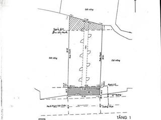 Cần vốn làm ăn bán nhanh lô đất 185m2, mt đường số 1, gò vấp, 16 tỷ tl, giáp kênh tham lương