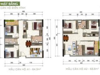 Bán căn thương mại toà ct3 kim chung, đông anh. lô góc  vị trí đẹp, 63  64 m2, giá chưa tới 3 tỷ