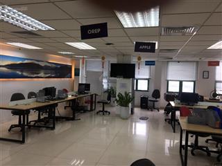 Cho thuê vp tòa nhà 92 nguyễn văn cừ  long biên 50m2, 60m2, 100m2, 150m2, 330m2, giá 100k/m2/tháng