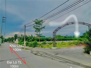 Tuyệt phẩm  dt 100m2  mt 7m  full thổ cư  sát công nghệ cao và nhà máy in tiền